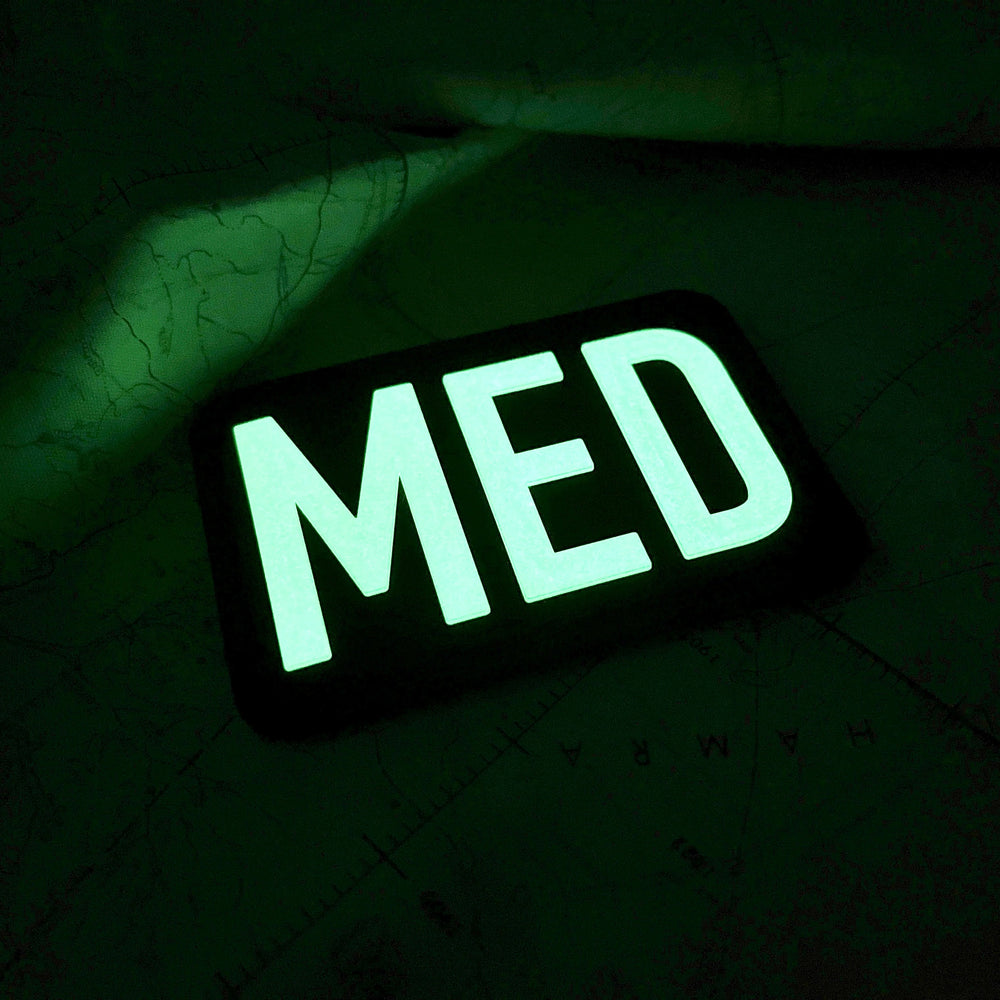 "MED" 2"X3" PVC Glow Patch Countycomm