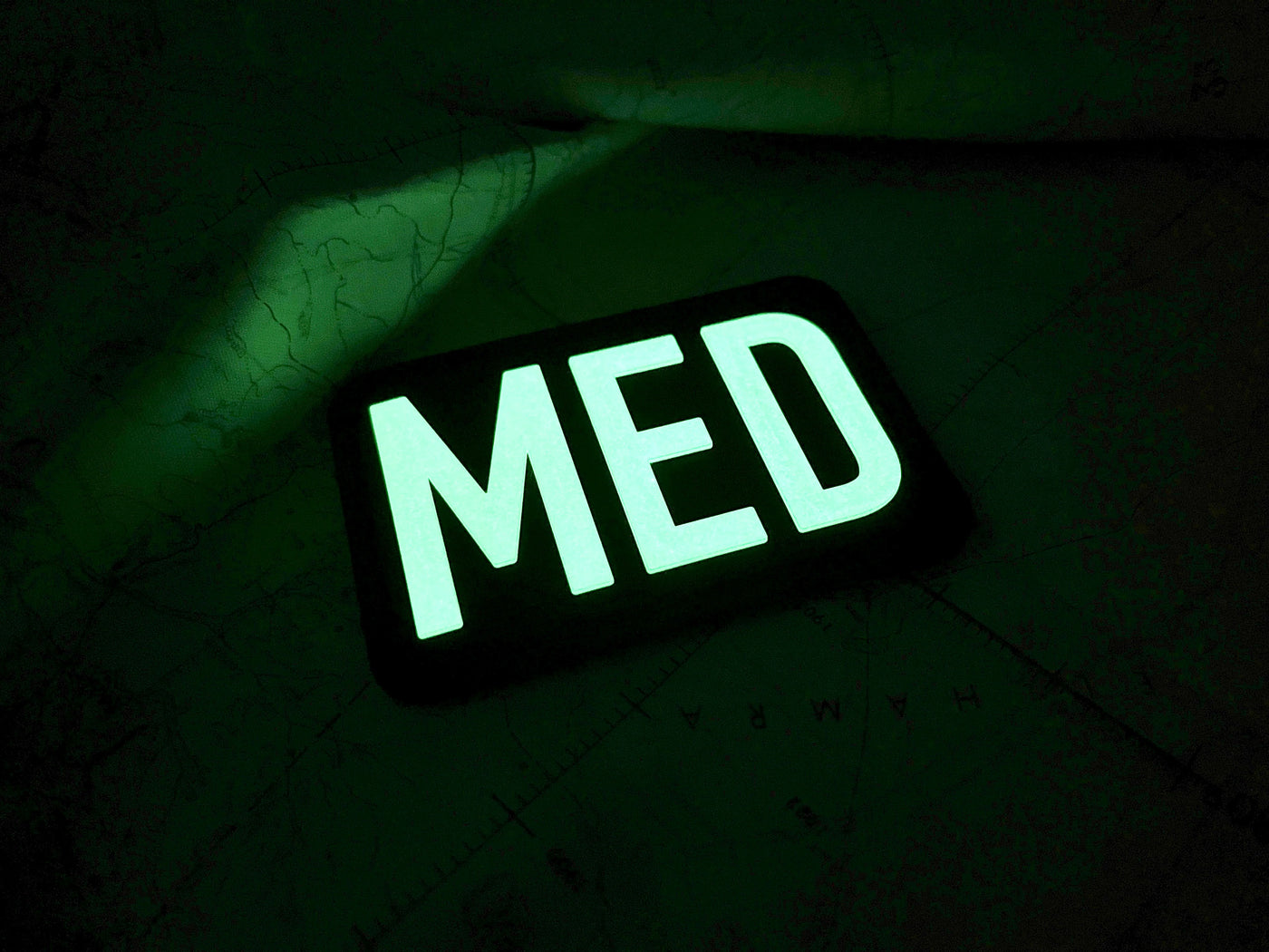Countycomm - "MED" 2"X3" PVC Glow Patch