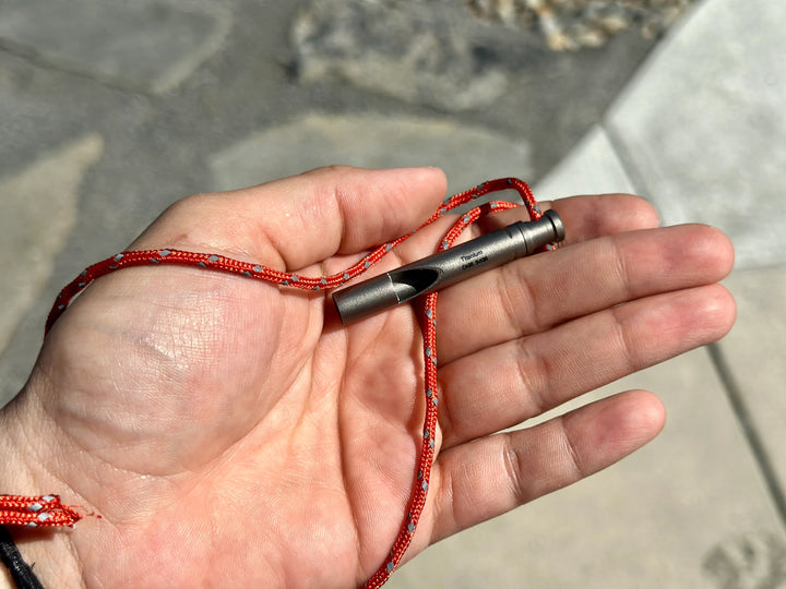 Titanium Whistle Rev 2 By Maratac® Countycomm