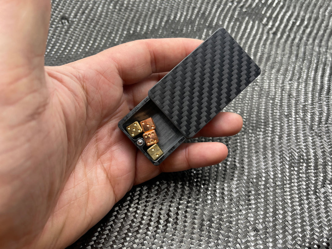 Carbon Fiber Pocket Strong Box With Loop Countycomm