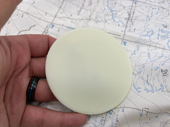 U - Cut Glow DIY Car Coaster Insert by Maratac® ( 2 Pack ) Countycomm