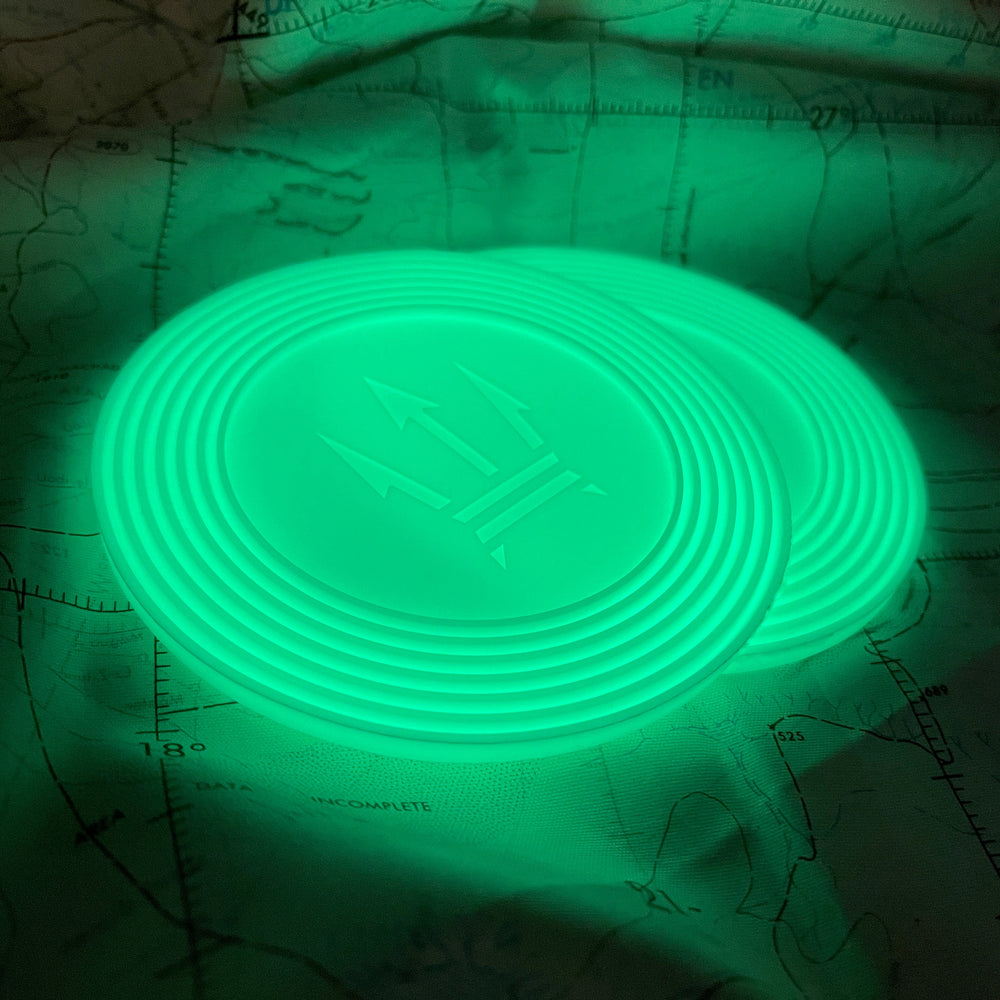 U - Cut Glow DIY Car Coaster Insert by Maratac® ( 2 Pack ) Countycomm