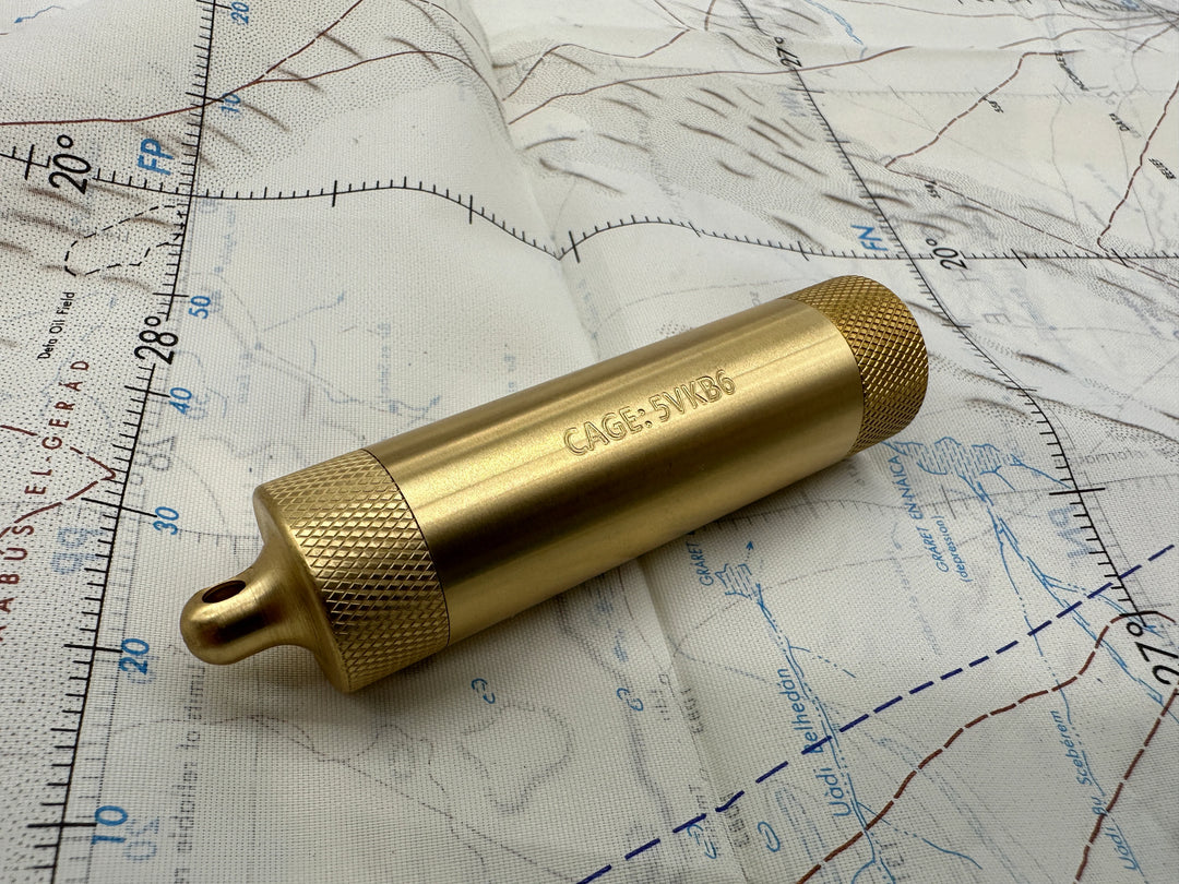 Brass Match / Compass Capsule - Gen 2 - FEVERGUY