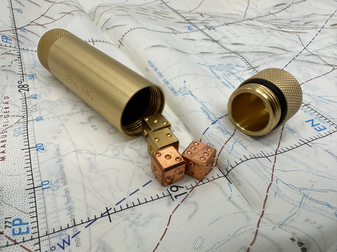 Brass Match / Compass Capsule - Gen 2 - FEVERGUY