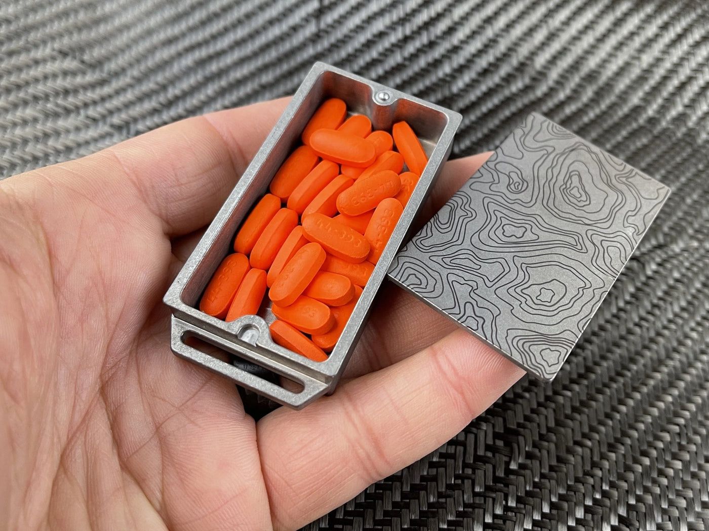 Countycomm - Titanium Pocket Strong Box With Loop - Gen 2