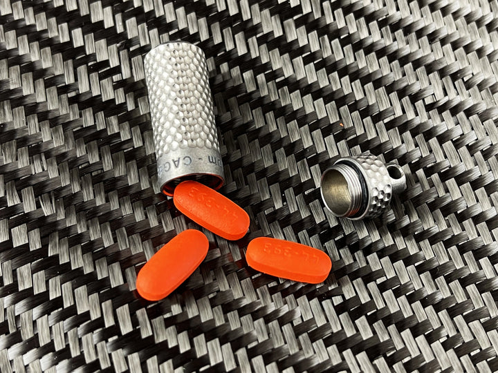 Piccolo Titanium Dimpled Capsule