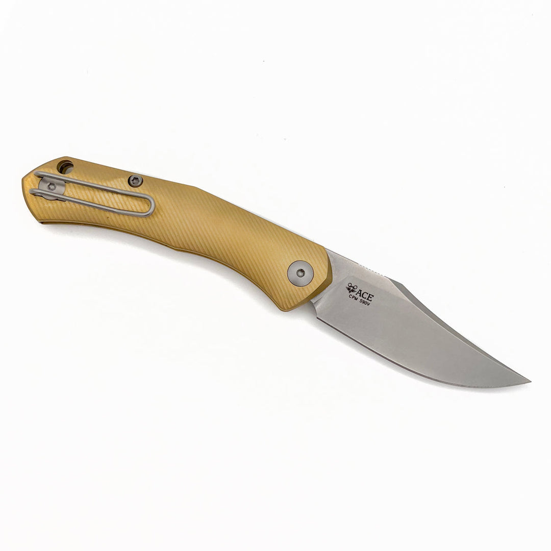 ACE Jutland Slipjoint - Brass GiantMouse