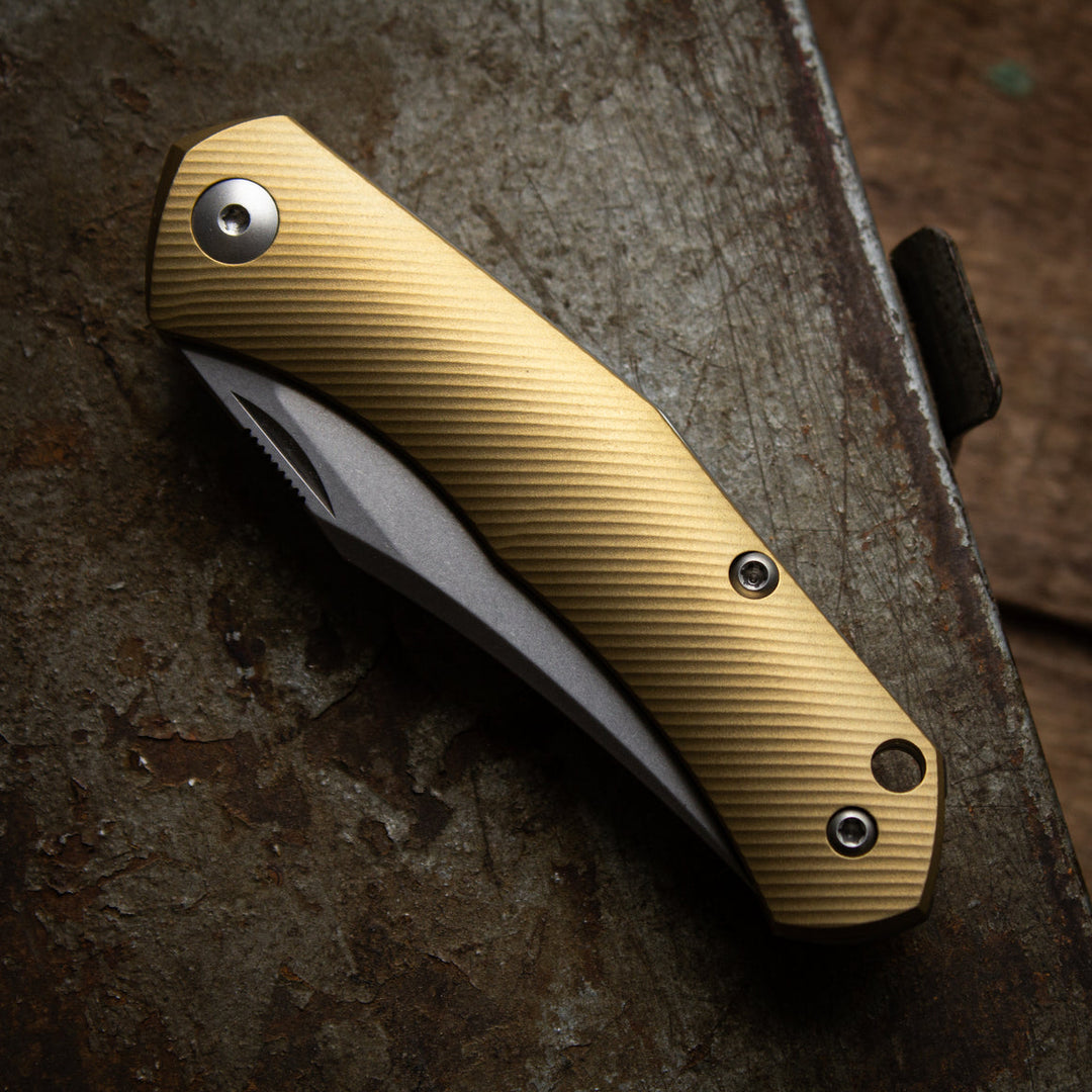 ACE Jutland Slipjoint - Brass GiantMouse