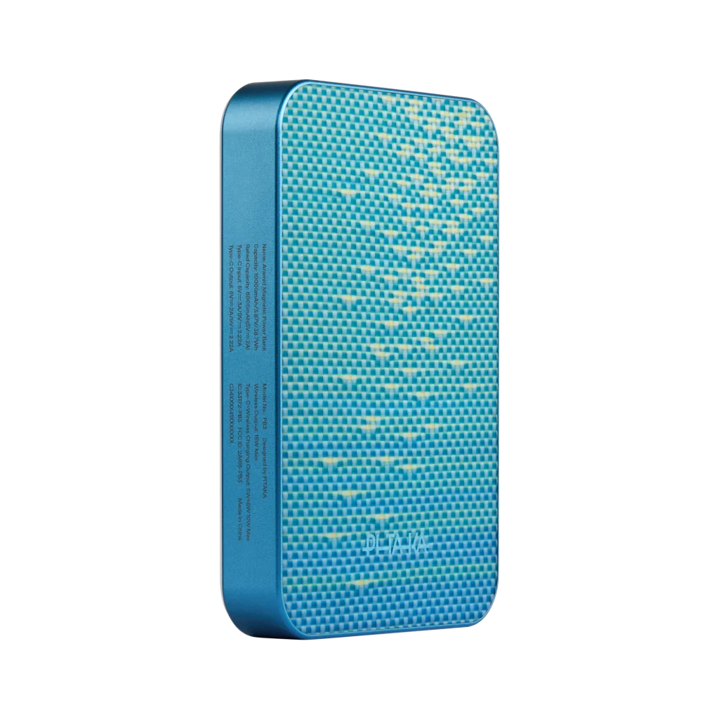 Aramid Fiber Magnetic Power Bank Qi2 Pitaka