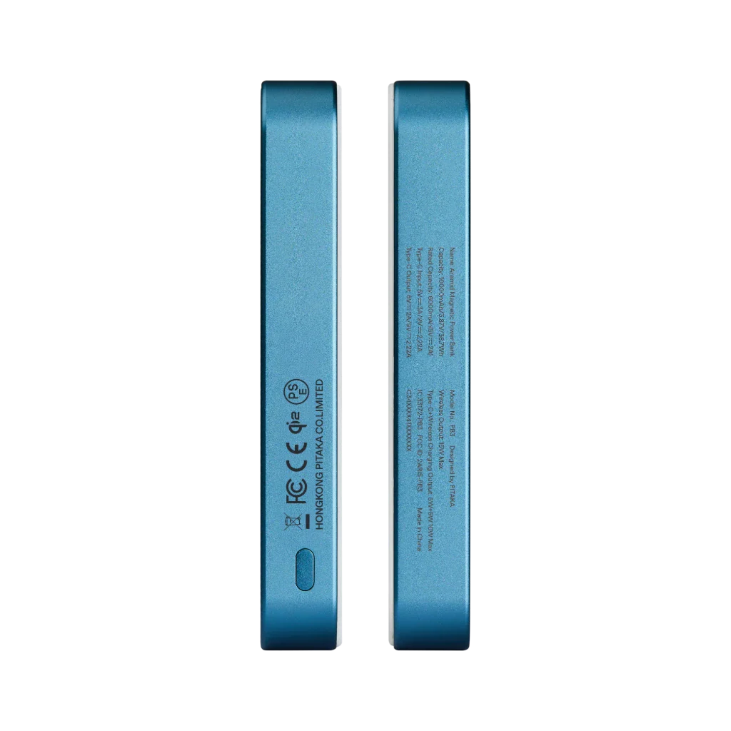 Aramid Fiber Magnetic Power Bank Qi2 Pitaka