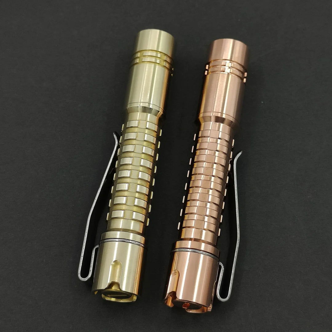 ライト・ランタン Reylight pineapple brass LED flashlight ReyLight Pineapple Brass — Killzone Flashlights