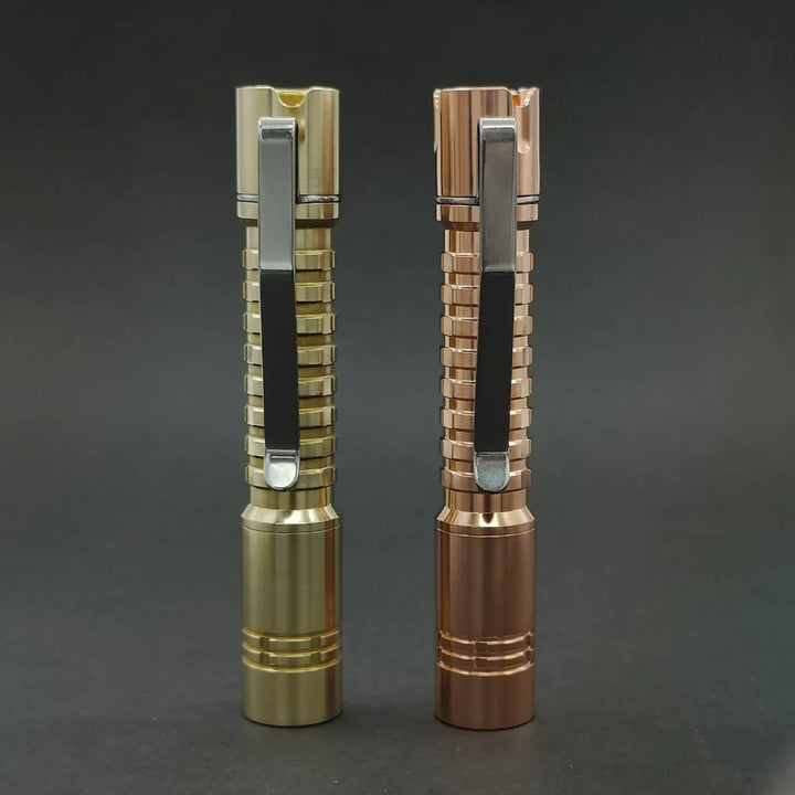 Pineapple Mini Brass Flashlight ReyLight