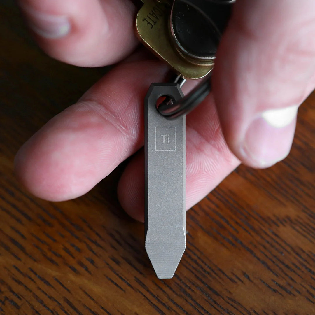 Mini Titanium Pry Bar Big Idea Design