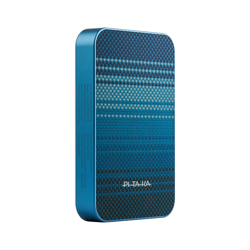 Aramid Fiber Magnetic Power Bank Qi2 Pitaka