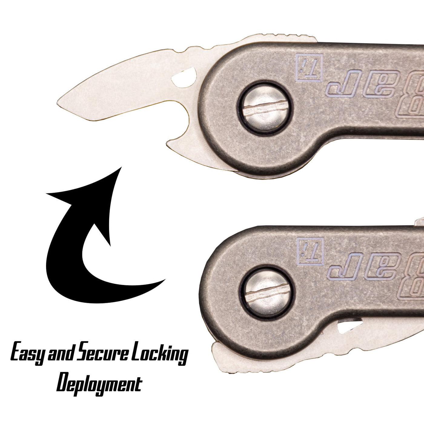 Keybar - Tool Insert Set: Mini Utility Tool & Bottle Bomber with Locking Plate