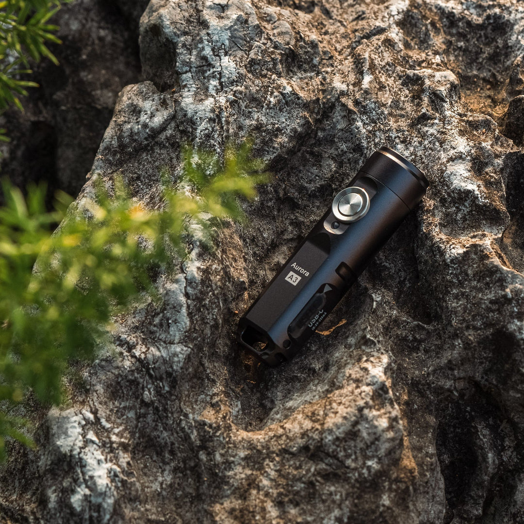 Aurora A3 USB-C Keychain Flashlight | G4 RovyVon
