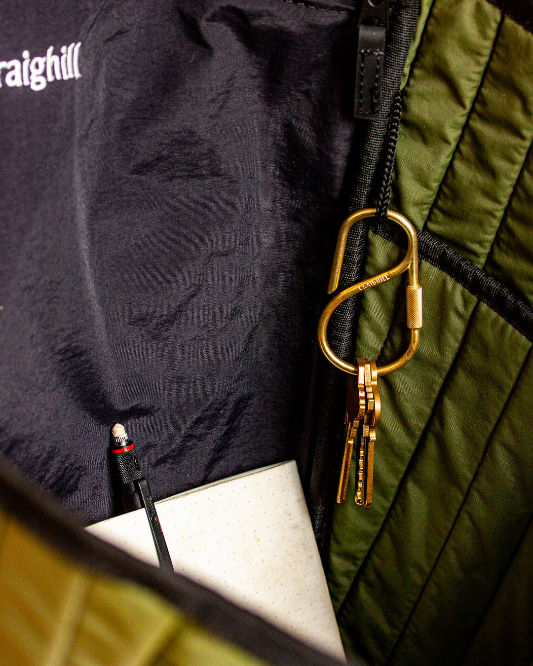 Offset Keyring Craighill