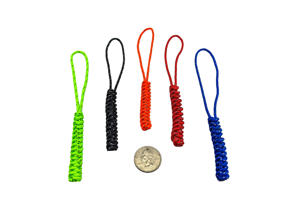 Micro Reflective Boa Spiral Knot Lanyard (5 in a Pack) Countycomm