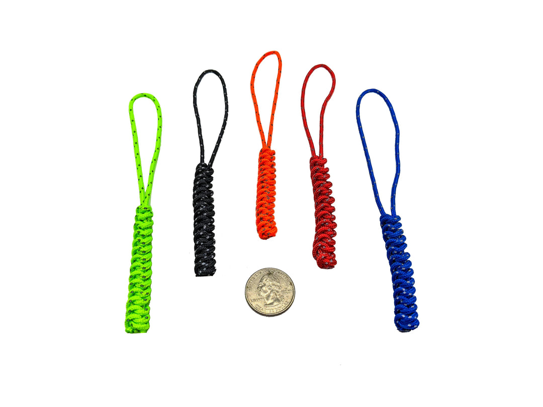Micro Reflective Boa Spiral Knot Lanyard (5 in a Pack) Countycomm