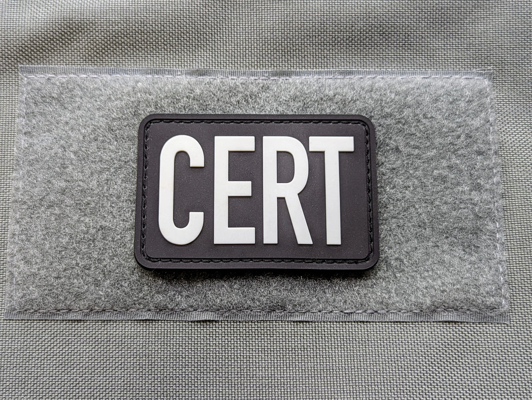 "CERT" 2"X3" PVC Glow Patch Countycomm