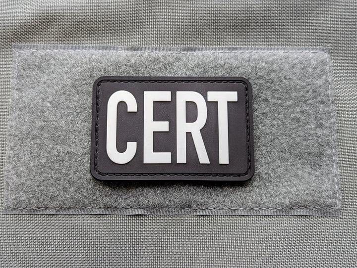 "CERT" 2"X3" PVC Glow Patch Countycomm