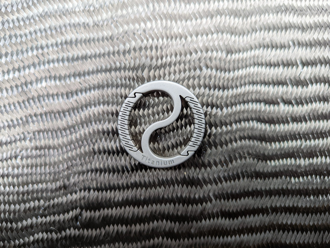 Dual Titanium Living Spring Ring Countycomm