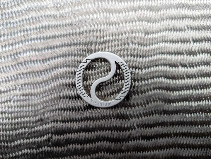 Dual Titanium Living Spring Ring Countycomm