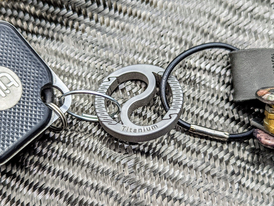 Dual Titanium Living Spring Ring Countycomm