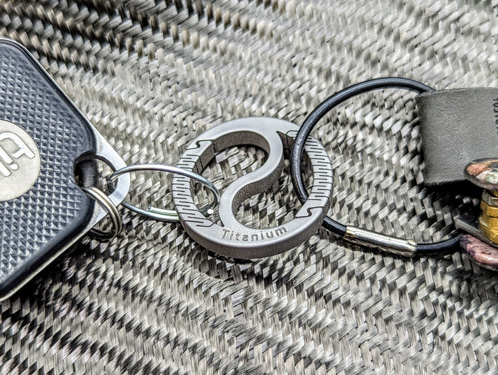 Dual Titanium Living Spring Ring Countycomm