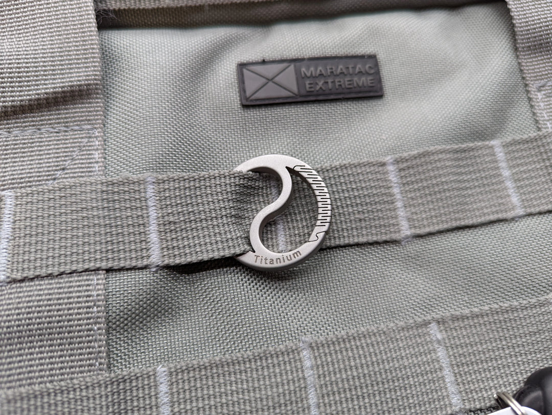 Dual Titanium Living Spring Ring Countycomm