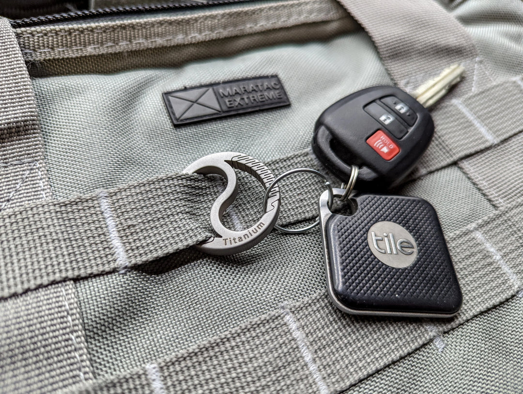 Dual Titanium Living Spring Ring Countycomm