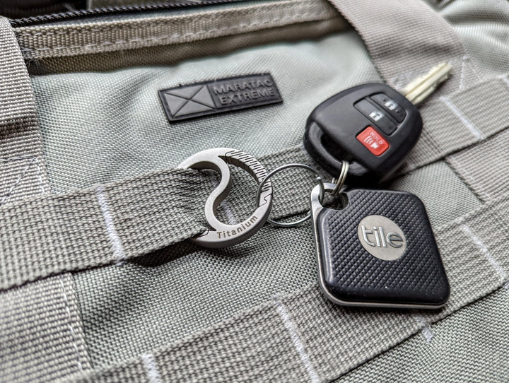 Dual Titanium Living Spring Ring Countycomm