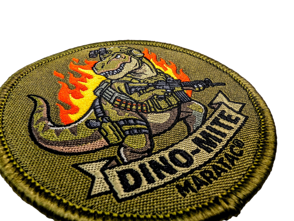 T-Rex Dino-Mite - 2.5" Tactical Morale Patch by Maratac® Countycomm