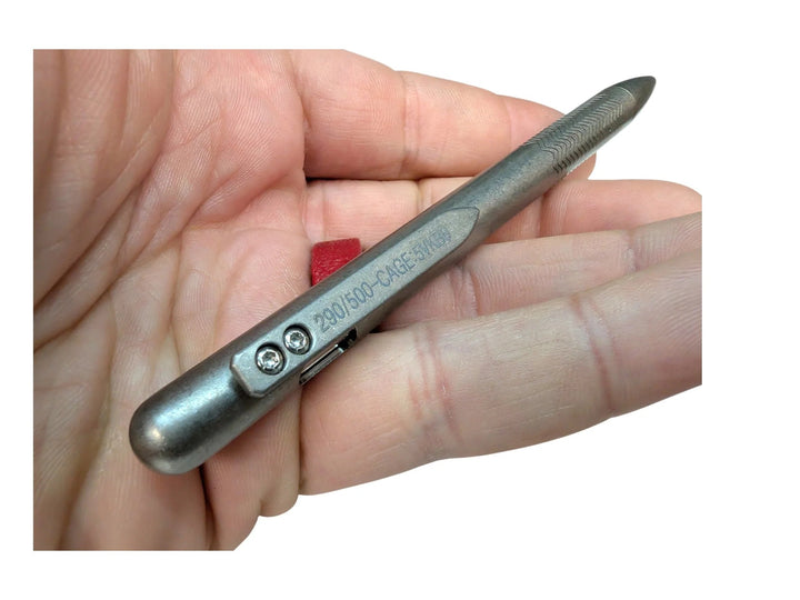 Bolt Action Titanium Flight Suit Pen by Maratac® - Gen 3 Countycomm