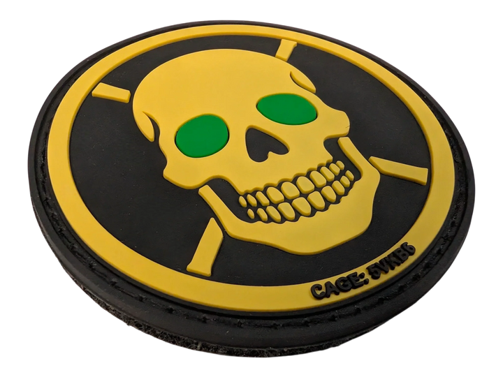 Glow Eyes - Skully Patch 2.5" by Maratac® Countycomm
