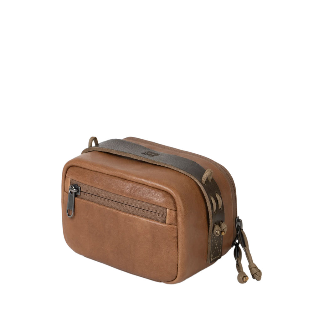 Full Leather Portable Camera Pouch L Wotancraft