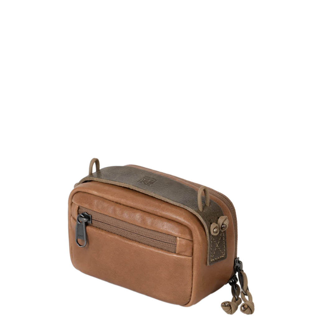 Full Leather Portable Camera Pouch M Wotancraft