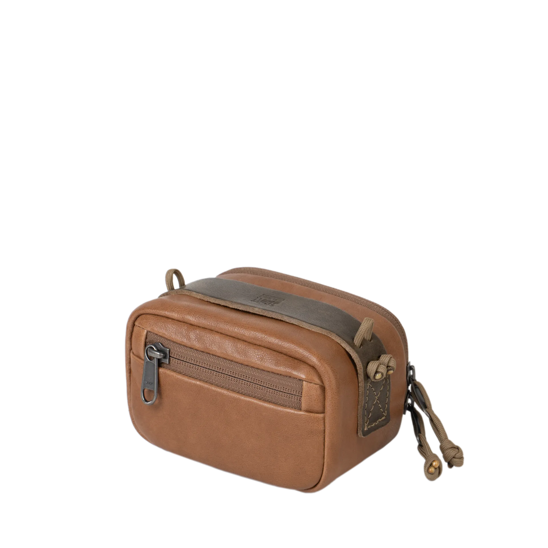 Full Leather Portable Camera Pouch ML Wotancraft