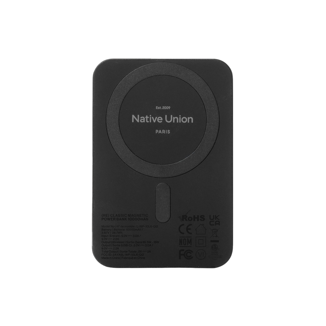 (Re)Classic Magnetic Power Bank 10000mAh - Qi2 Native Union