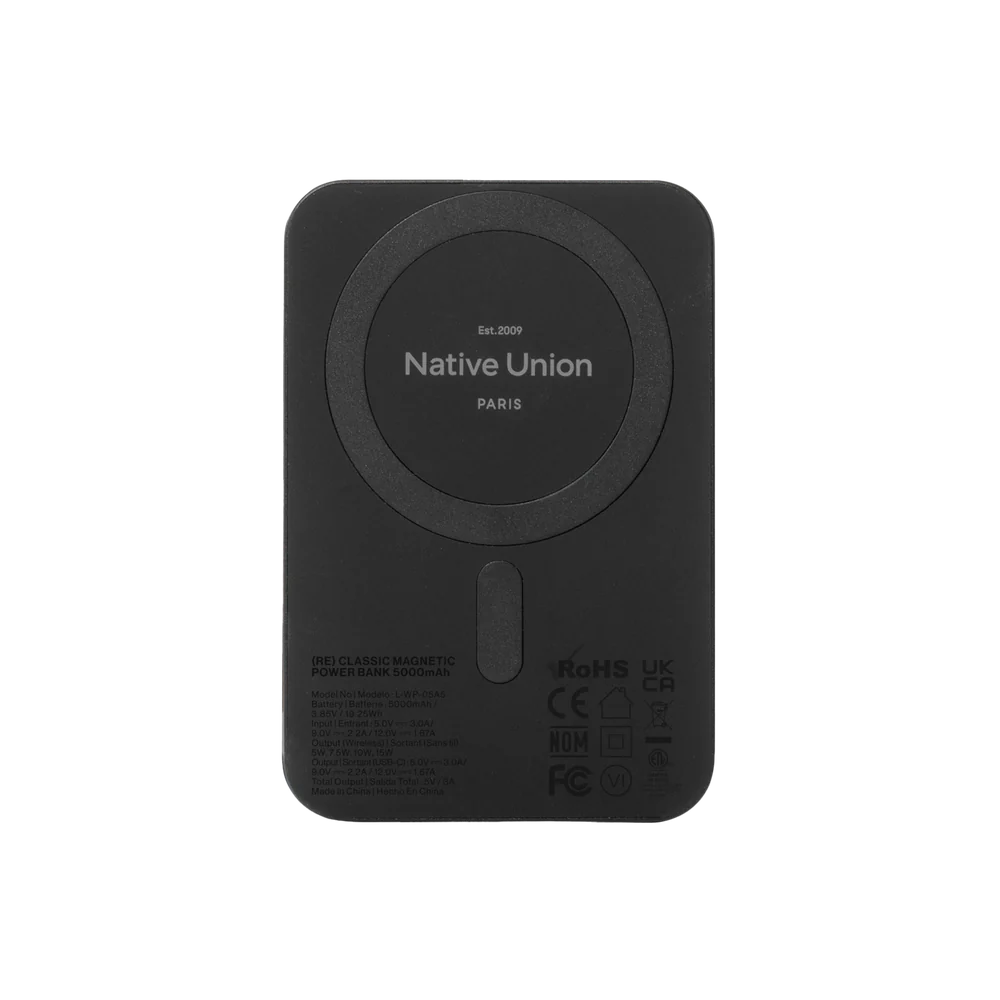 (Re) Classic Magnetic Power Bank 5000mAh Native Union