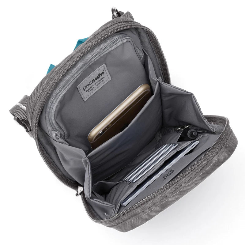 Pacsafe® RFIDsafe™ RFID blocking tech crossbody Pacsafe
