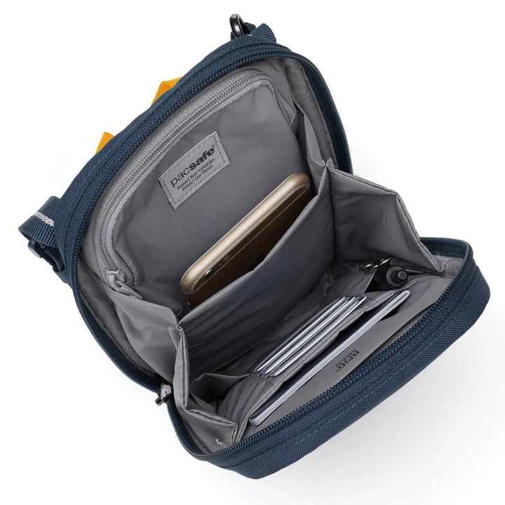 Pacsafe® RFIDsafe™ RFID blocking tech crossbody Pacsafe