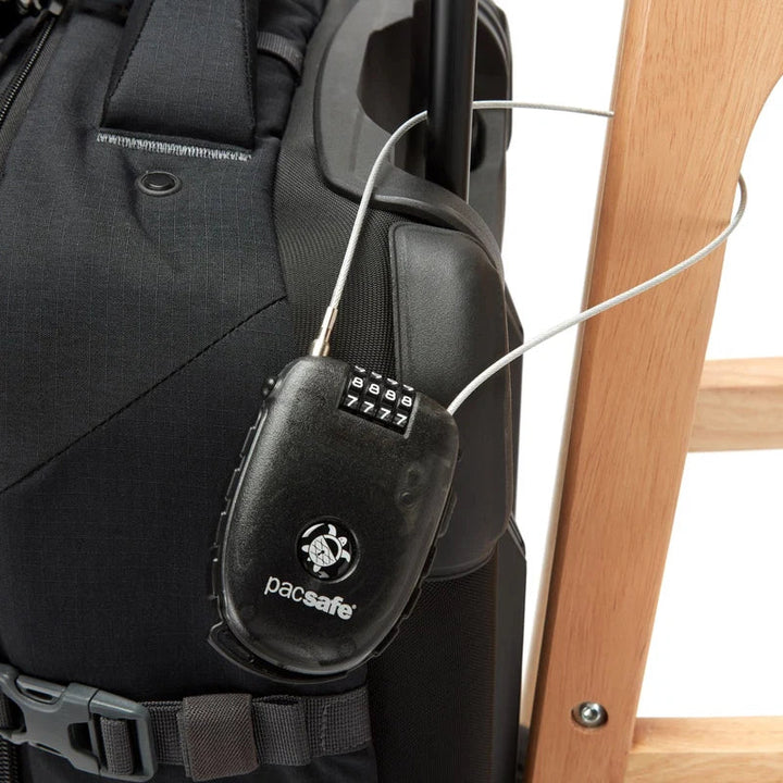 Pacsafe® Retractasafe 250 4-dial retractable cable lock Pacsafe
