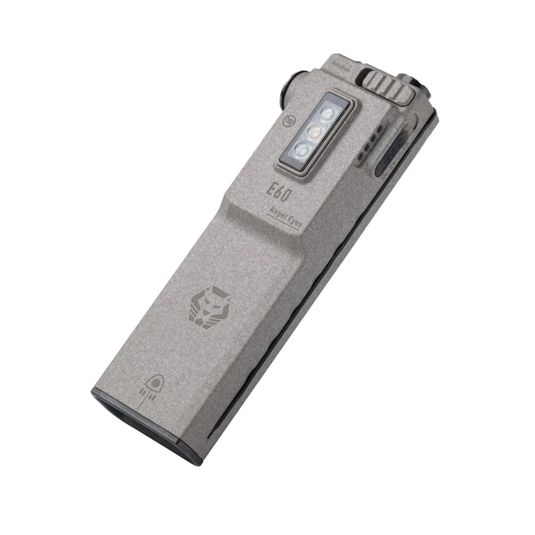 Angel Eyes E60 Flat Palm-sized EDC Flashlight RovyVon