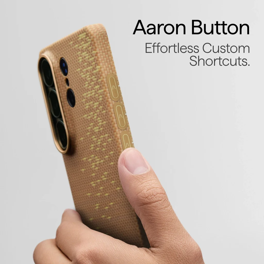 Edge Case for Samsung Galaxy S26 Series (Aaron Button) Pitaka