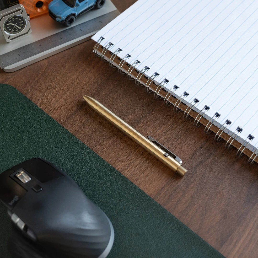 Bronze Side Click Pen Tactile Turn