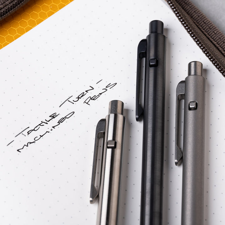 Side Click Pen Tactile Turn
