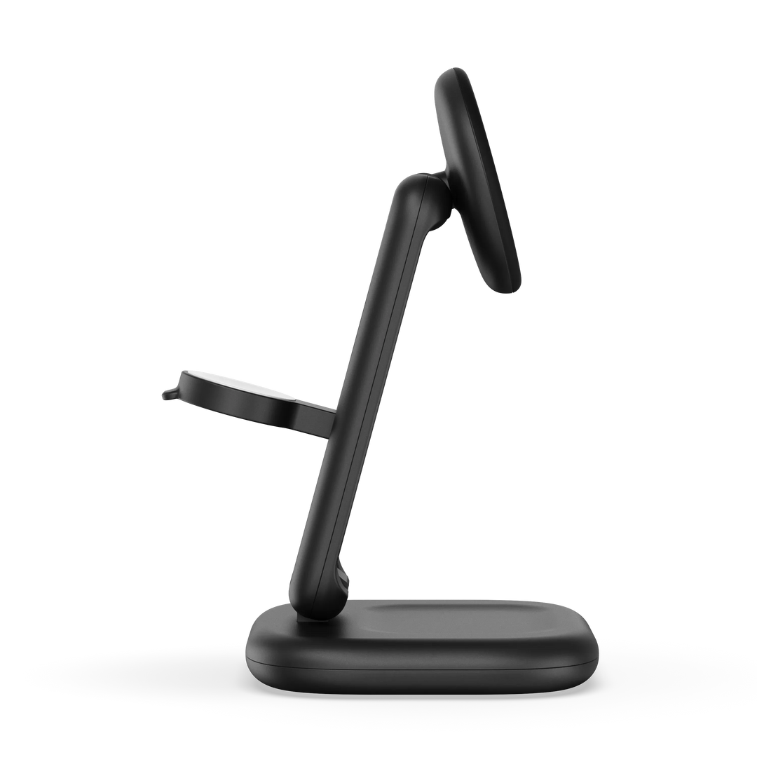 3-in-1 Foldable Wireless Charging Stand with Qi2 25W Satechi