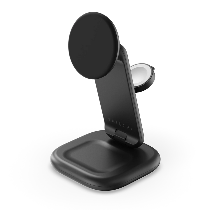 3-in-1 Foldable Wireless Charging Stand with Qi2 25W Satechi
