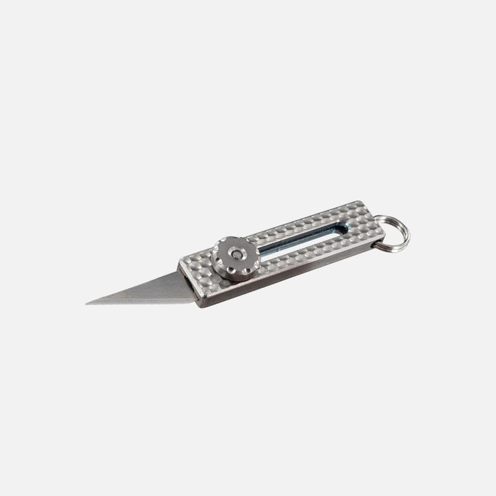 Slide Lock Titanium Craft Knife + Spare Blades + Blade Cap Rev ( 2.0 ) Countycomm